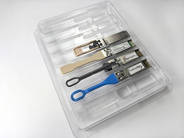 xbr sfp28 plastic packaging tray mpk2265b12